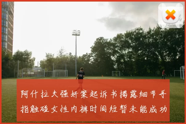 阿什拉夫强奸案起诉书揭露细节手指触碰女性内裤时间短暂未能成功挣脱